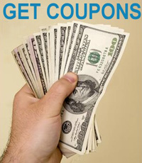 Save money with coupons.